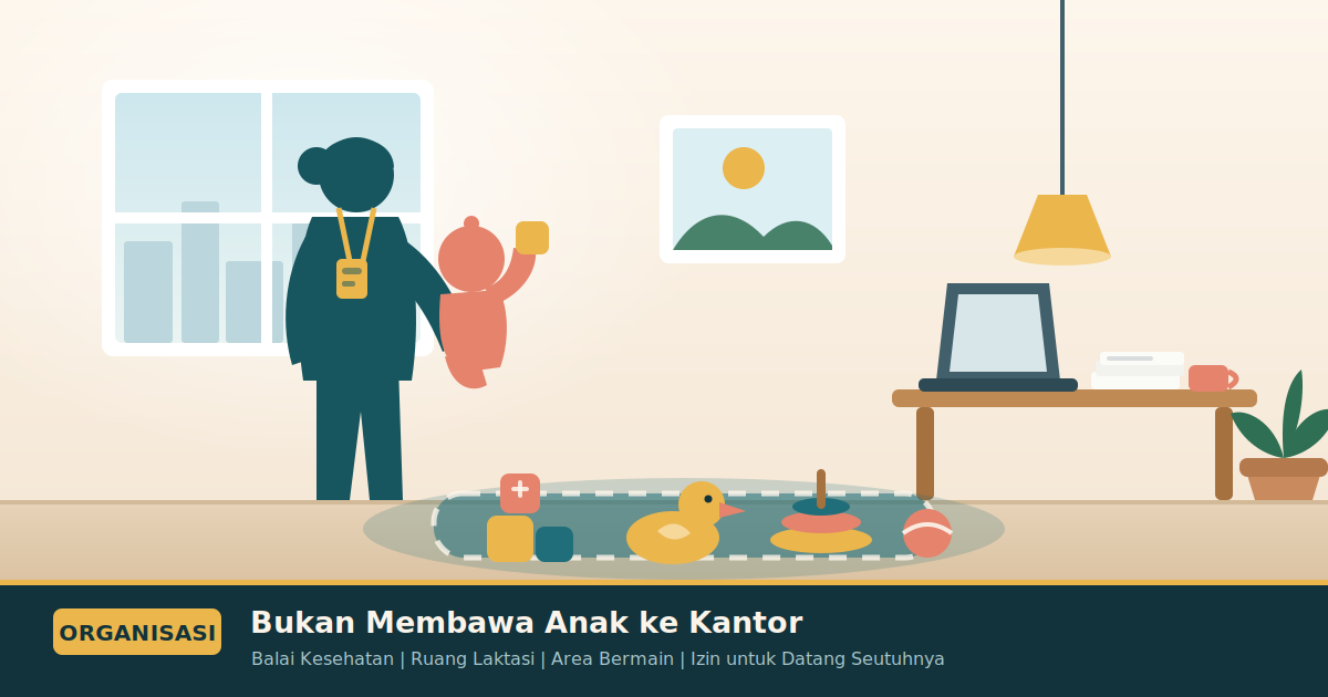 Dedikasi Tanpa Harus Membelah Diri: Saat Institusi Memberi Ruang bagi Ibu dan Bayi