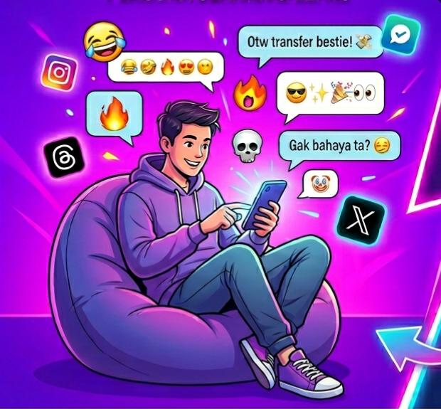 Fenomena Persona Jenaka Organisasi di Platform Threads