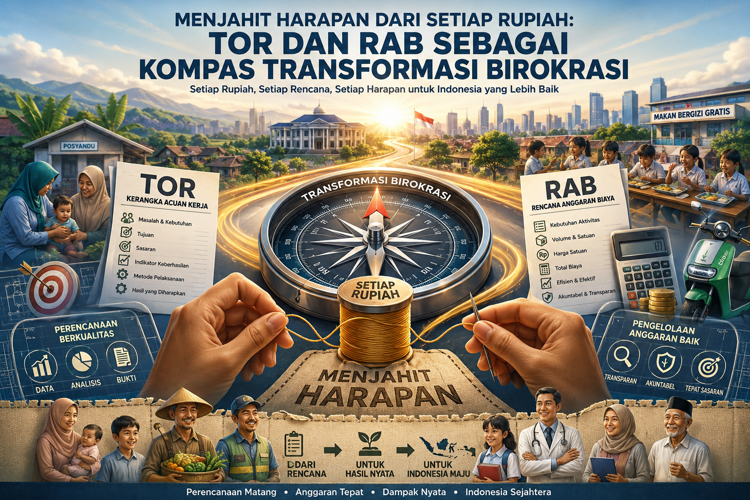 Menjahit Harapan dari Setiap Rupiah: KAK dan RAB sebagai Fondasi Anggaran Berkualitas