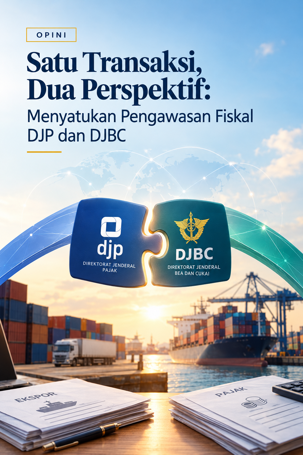 Satu Transaksi, Dua Perspektif: Menyempurnakan Integrasi Pengawasan Fiskal DJP-DJBC