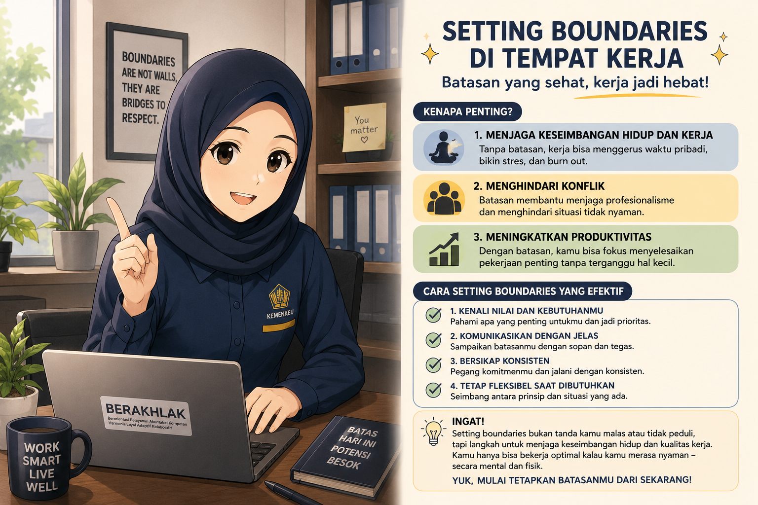 Setting The Boundaries at The Workplace, Perlukah ?