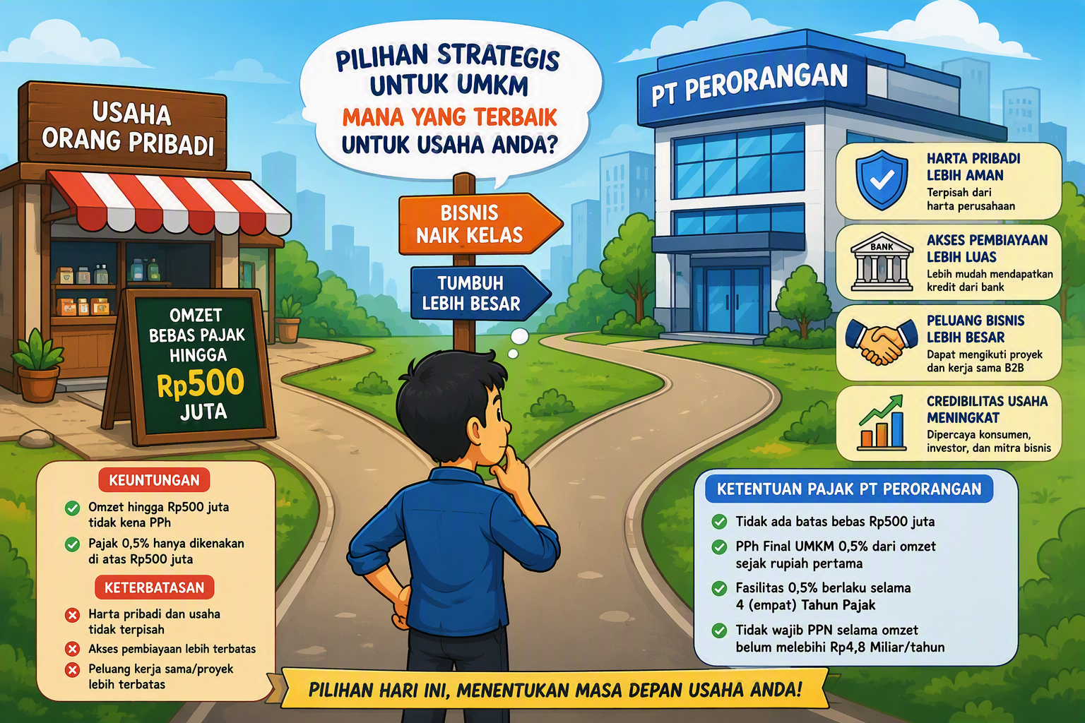 Strategi Pajak UMKM: Mengapa PT Perorangan Tetap Lebih Menguntungkan?