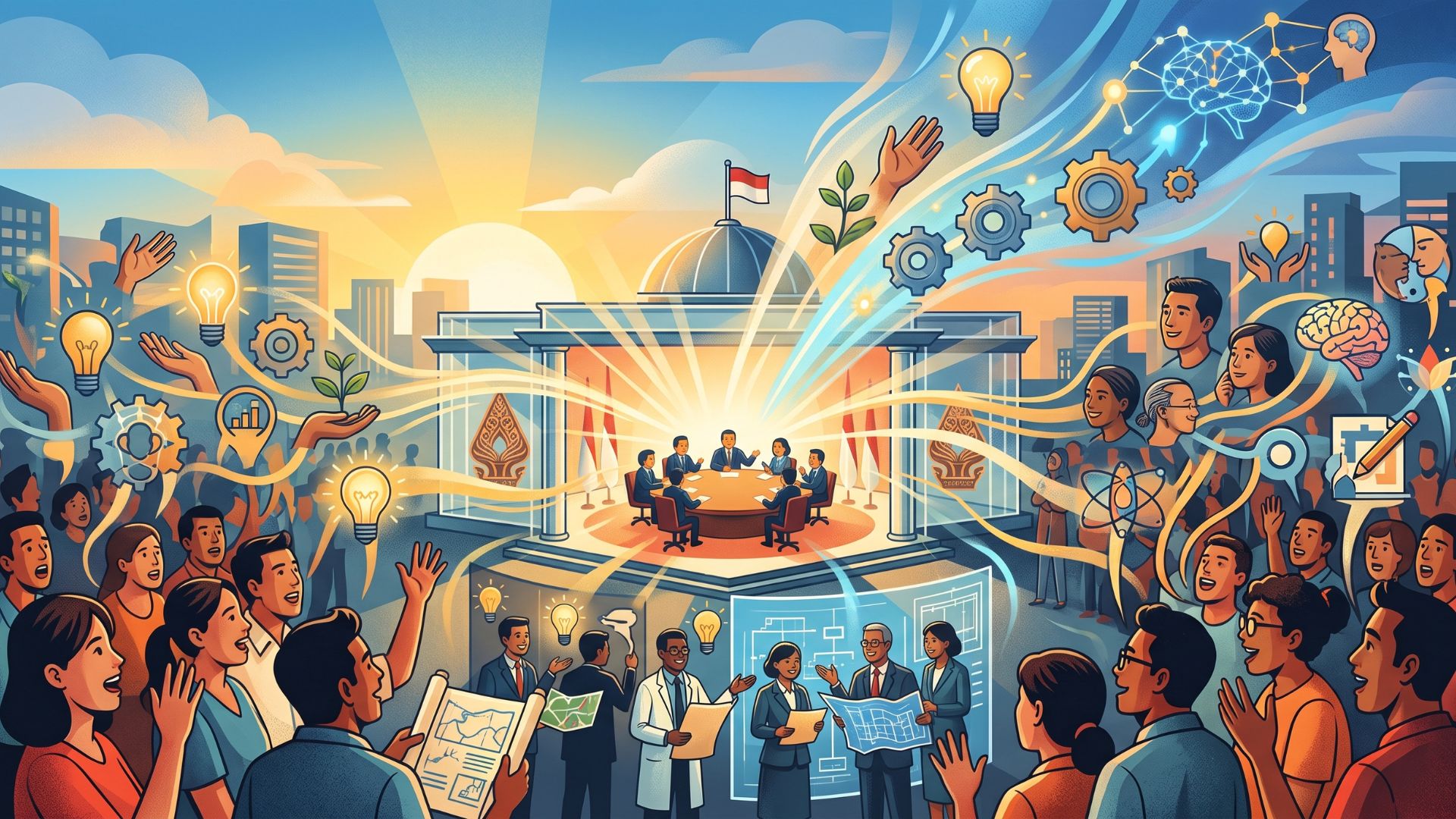Ketika Negara Hadir di Tengah Banyaknya Suara